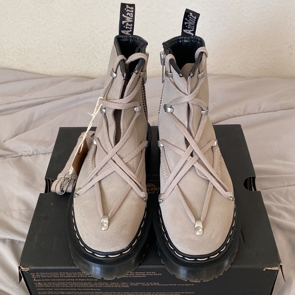 Rick Owens x Dr.Martens 1460 Bex Light Taupe - Picture 6 of 7